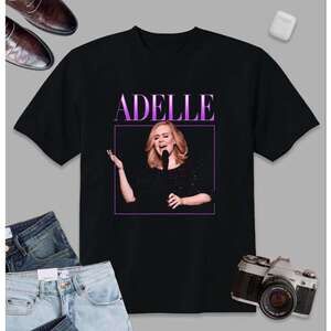 Adelle Retro Music Fan Graphic Unisex T-Shirt